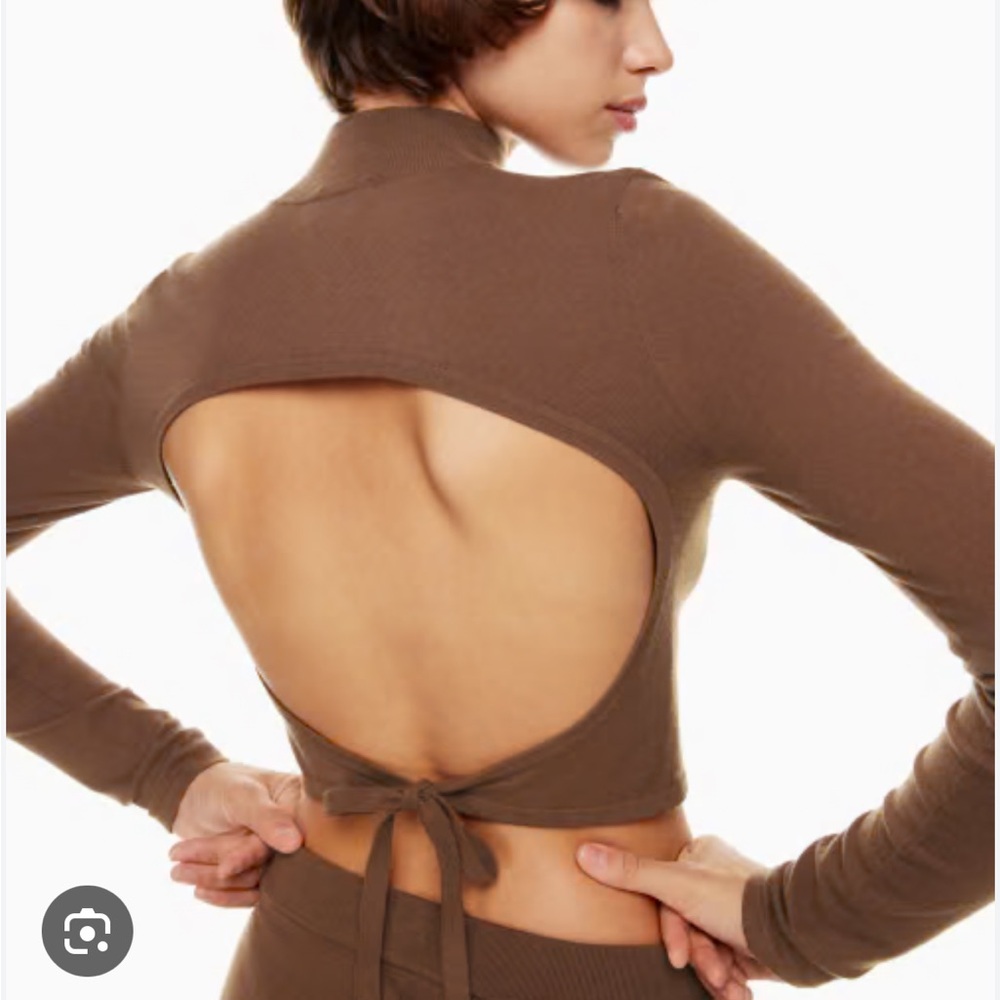 Aritzia Sunday Best Ellie Brown Sweater